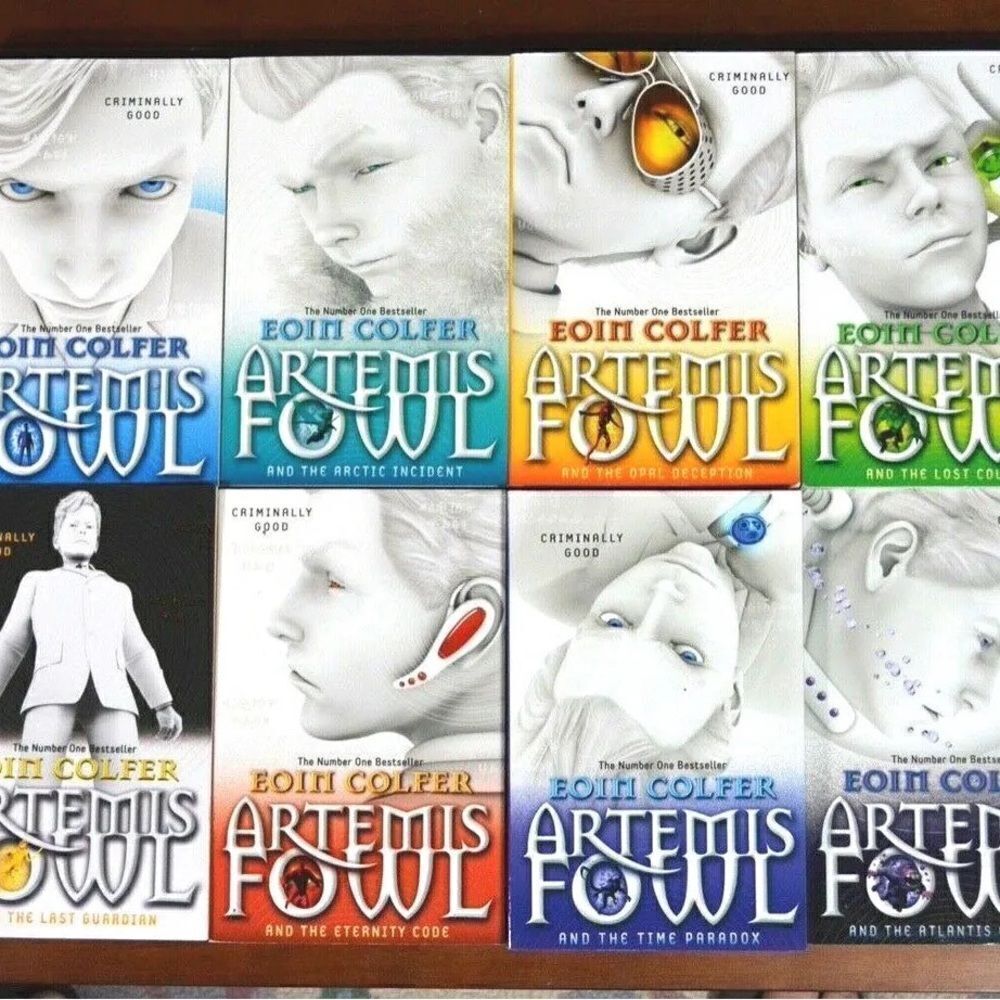 Artemis Foul 8 piece paperback book set